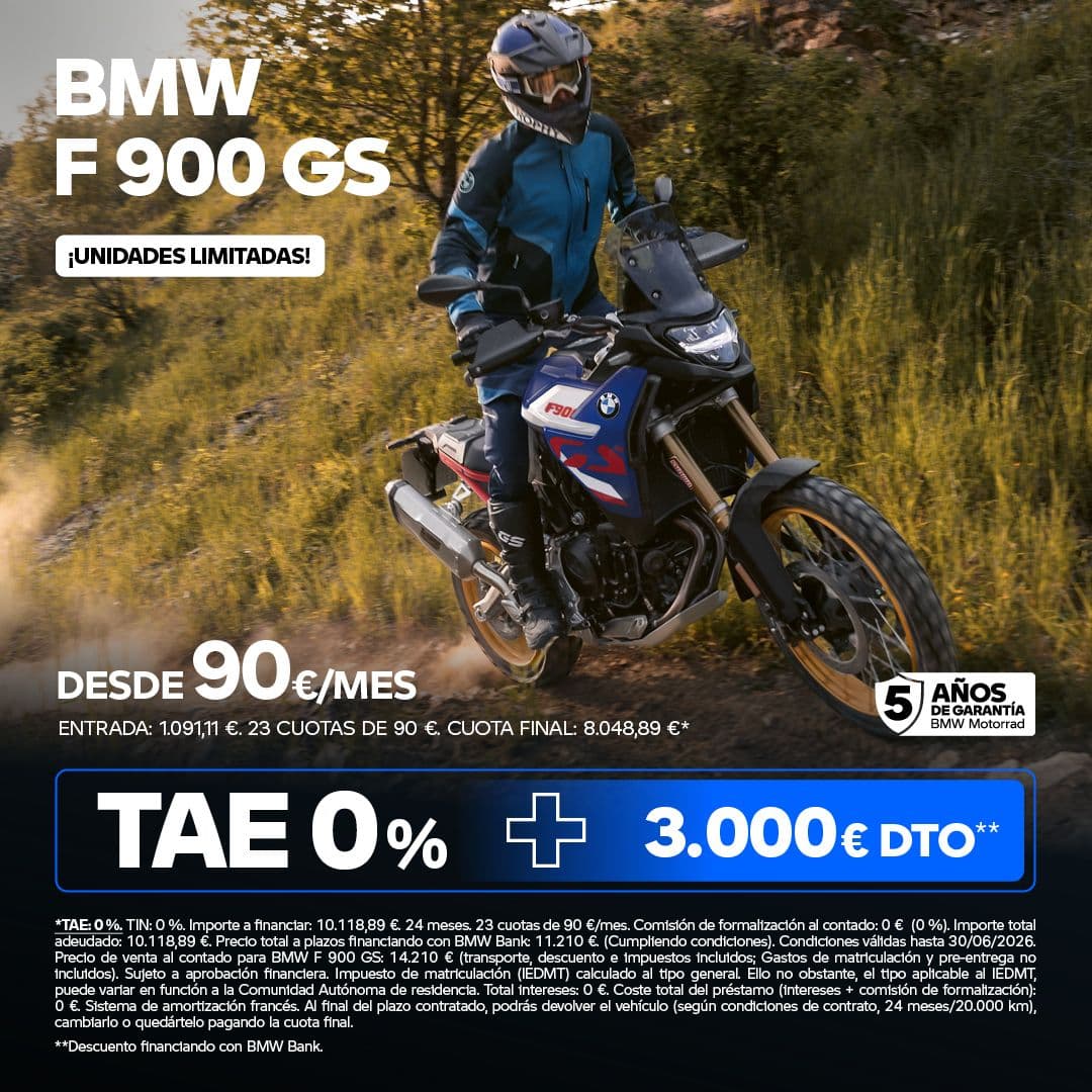 Emporta't la F900 GS a Oiva Motor 