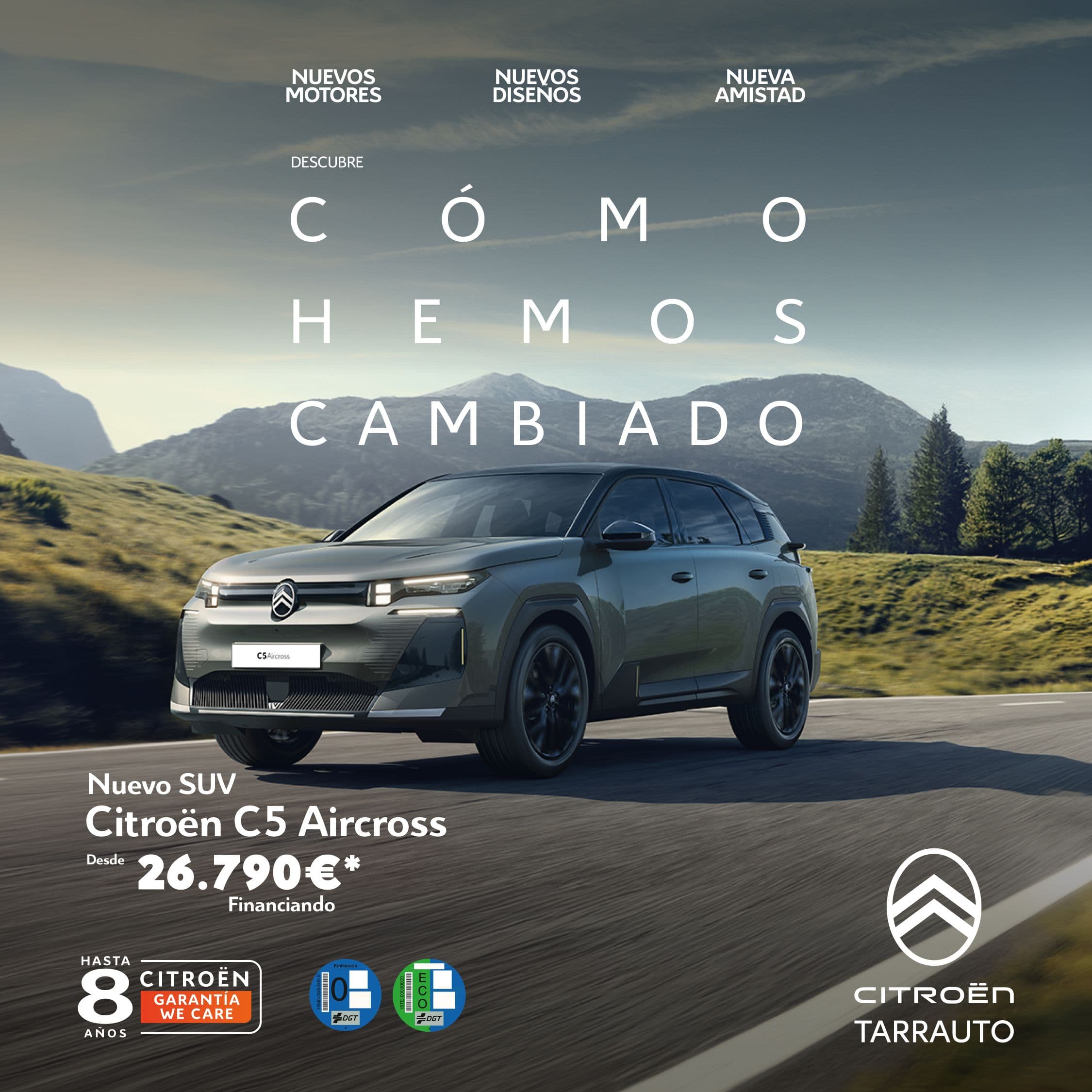 Estrena tu Nuevo SUV C5 Aircross desde 26.790€