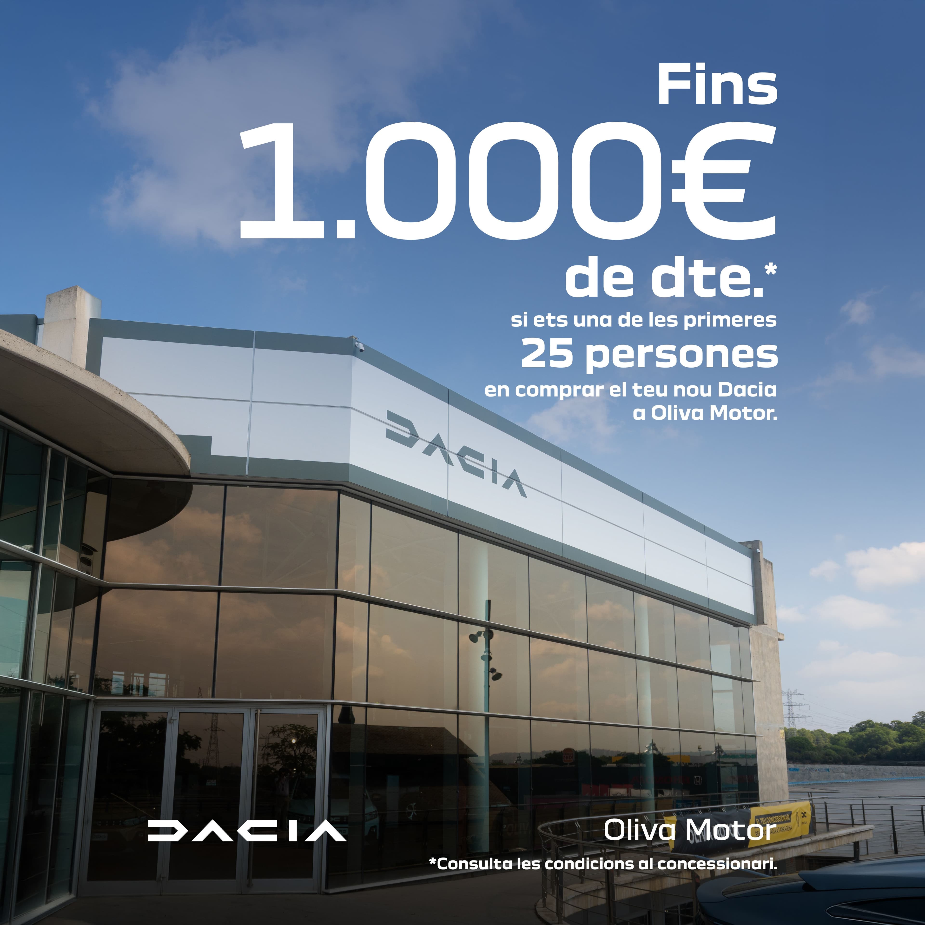 Ja estan obertes les instal·lacions de Dacia Oliva Motor!