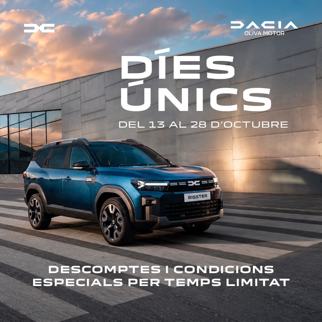 El teu pròxim Dacia, ara amb descomptes especials