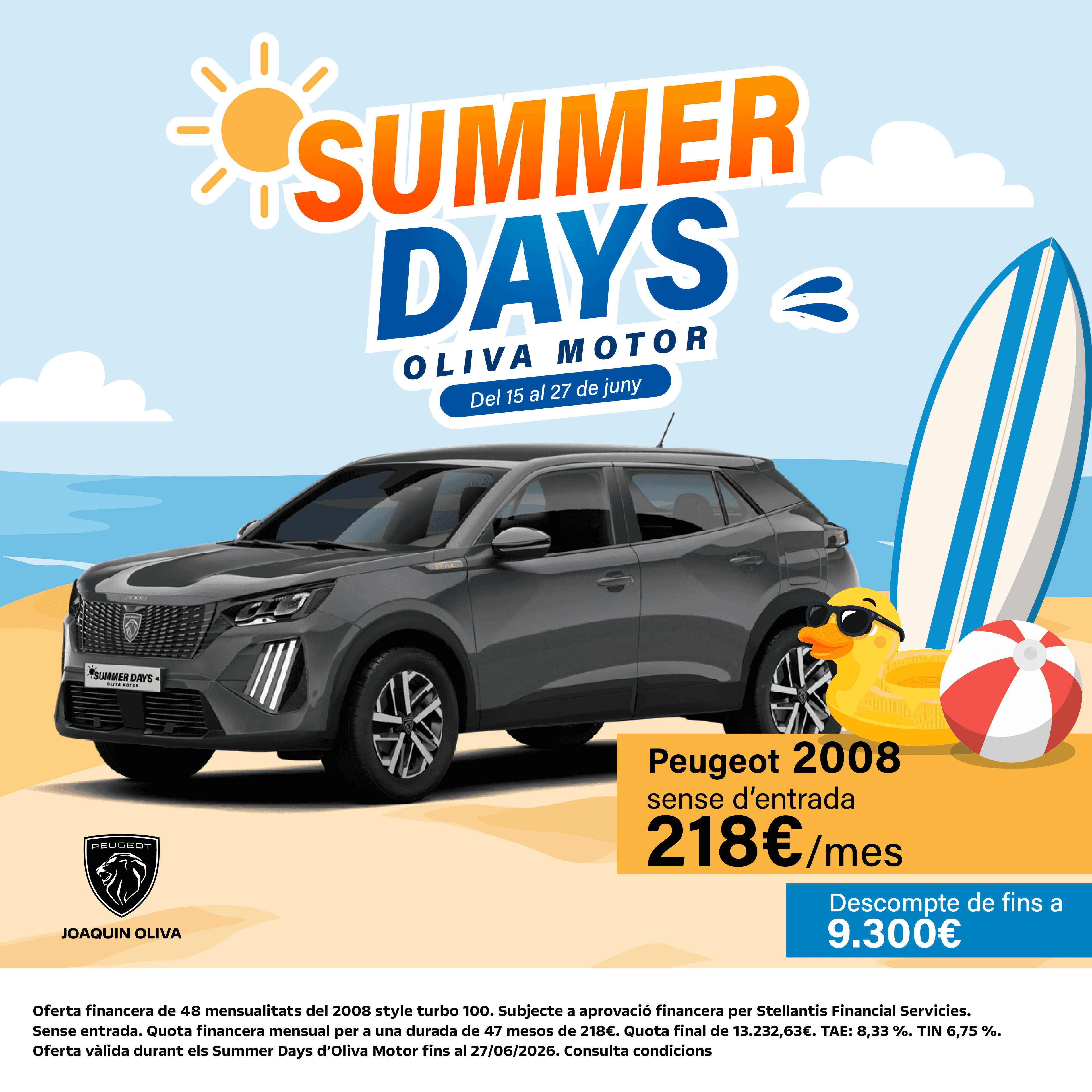 Arriba l’estiu i també el moment d’estrenar cotxe🏖️🚗