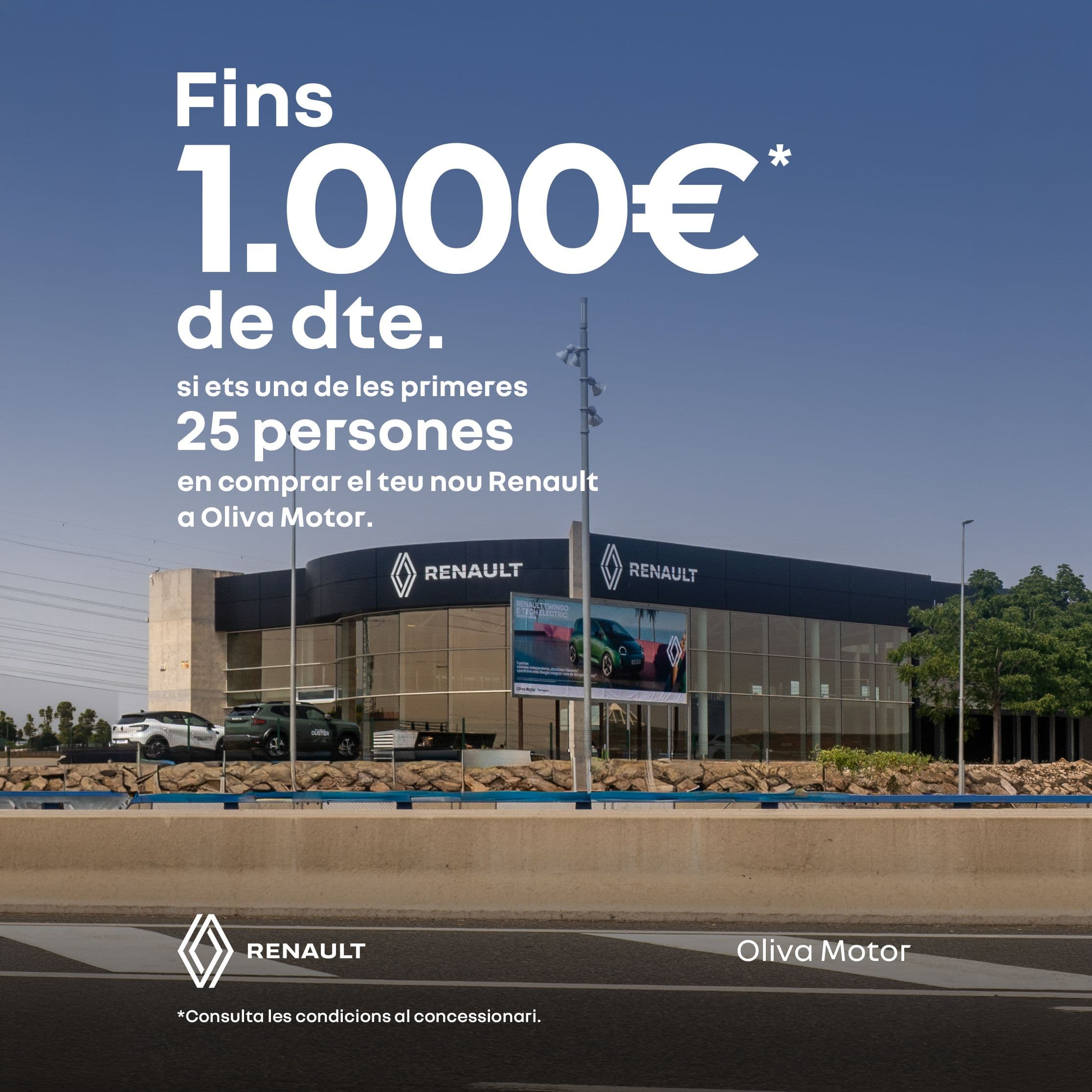 Ja estan obertes les instal·lacions de Renault Oliva Motor!
